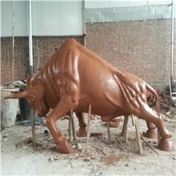 加工拓荒牛雕塑