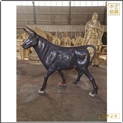 ​大型铜牛雕塑报价