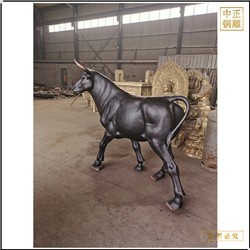 ​大型2米铜牛雕塑