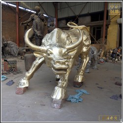 不同材质的铜牛雕塑在制作中有什么不同