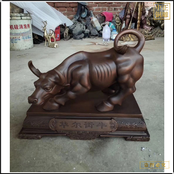 出售华尔街铜牛雕塑(图1)